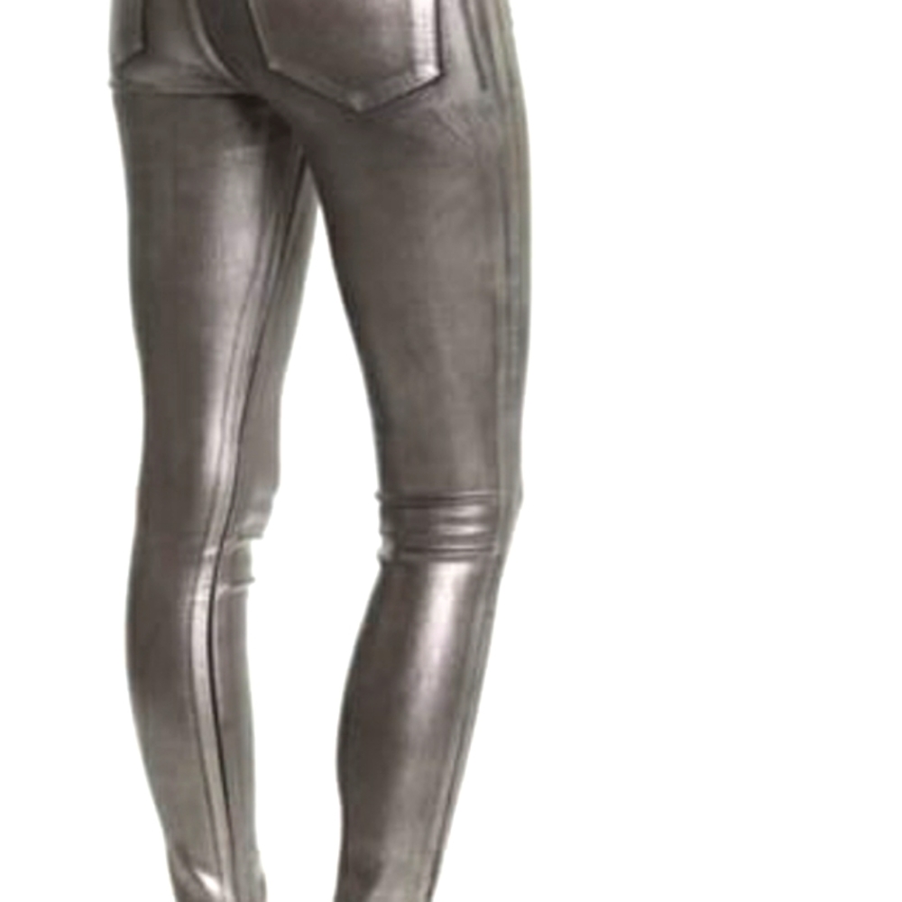 Joe's Jean's Silver The Charlie foil Skinny jeans PLEASE READ - Picture 12 of 16